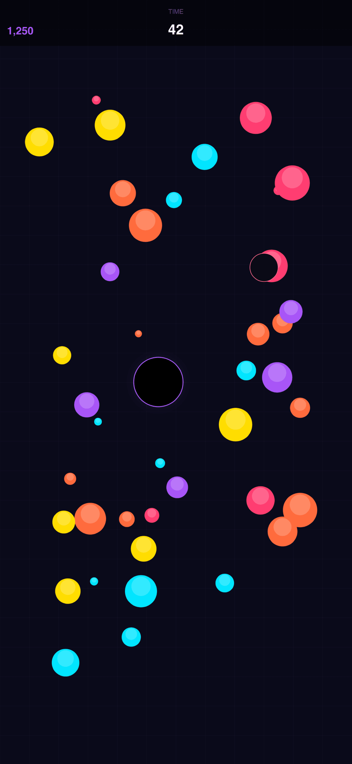 Hole Rush iPhone screenshot 2