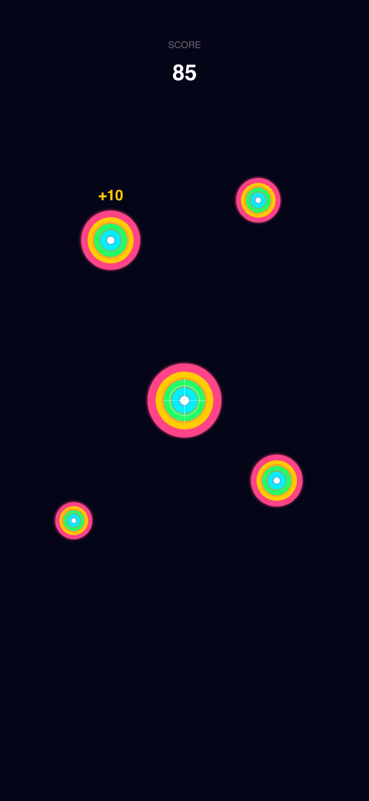 Neon Aim iPhone screenshot 2