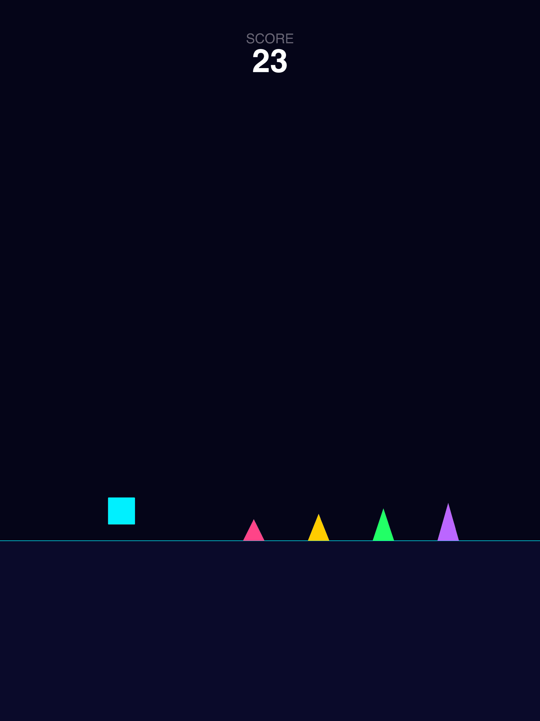 Neon Dash iPad screenshot 2
