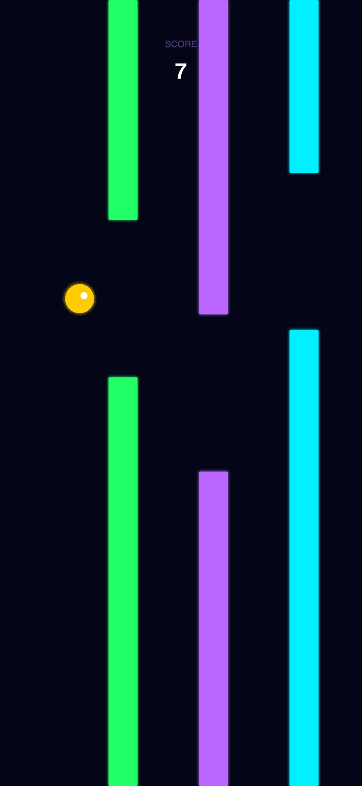 Neon Flap iPhone screenshot 2