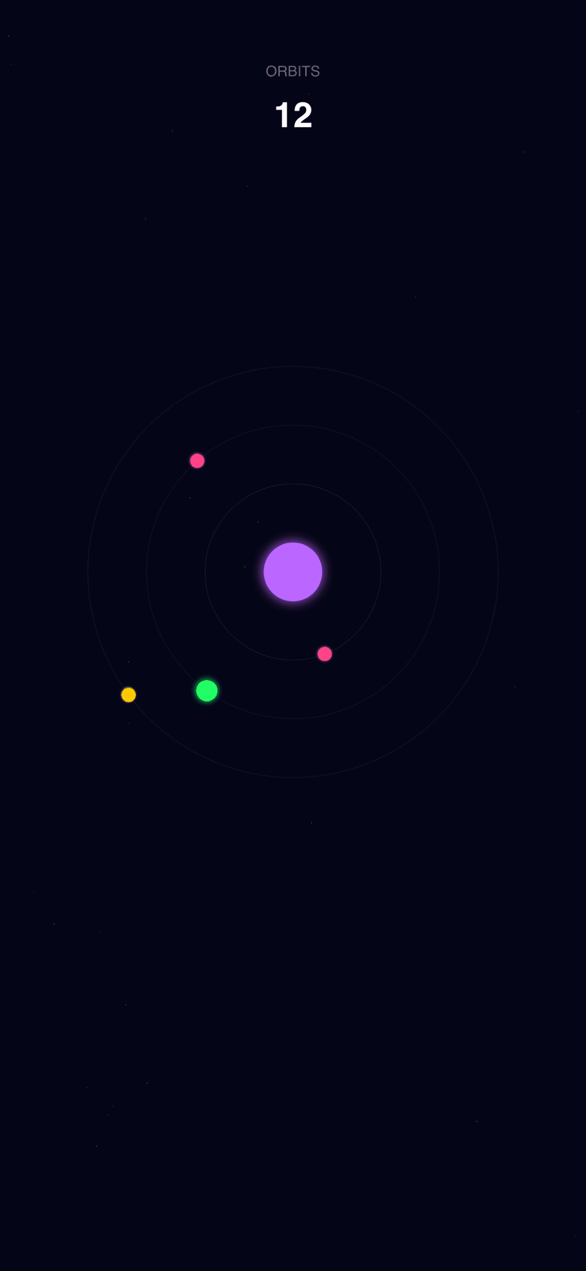Neon Gravity iPhone screenshot 2