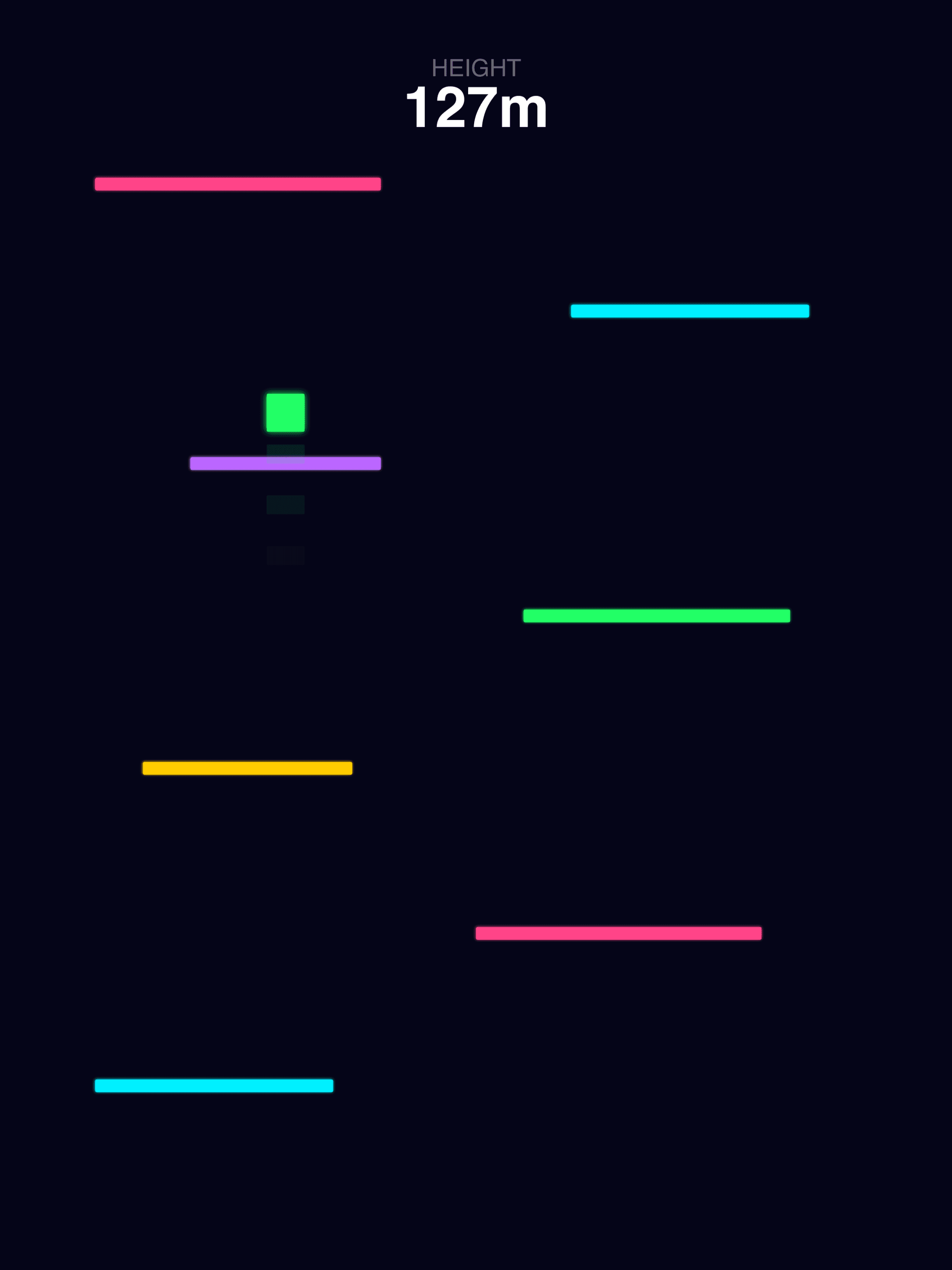 Neon Jump iPad screenshot 2