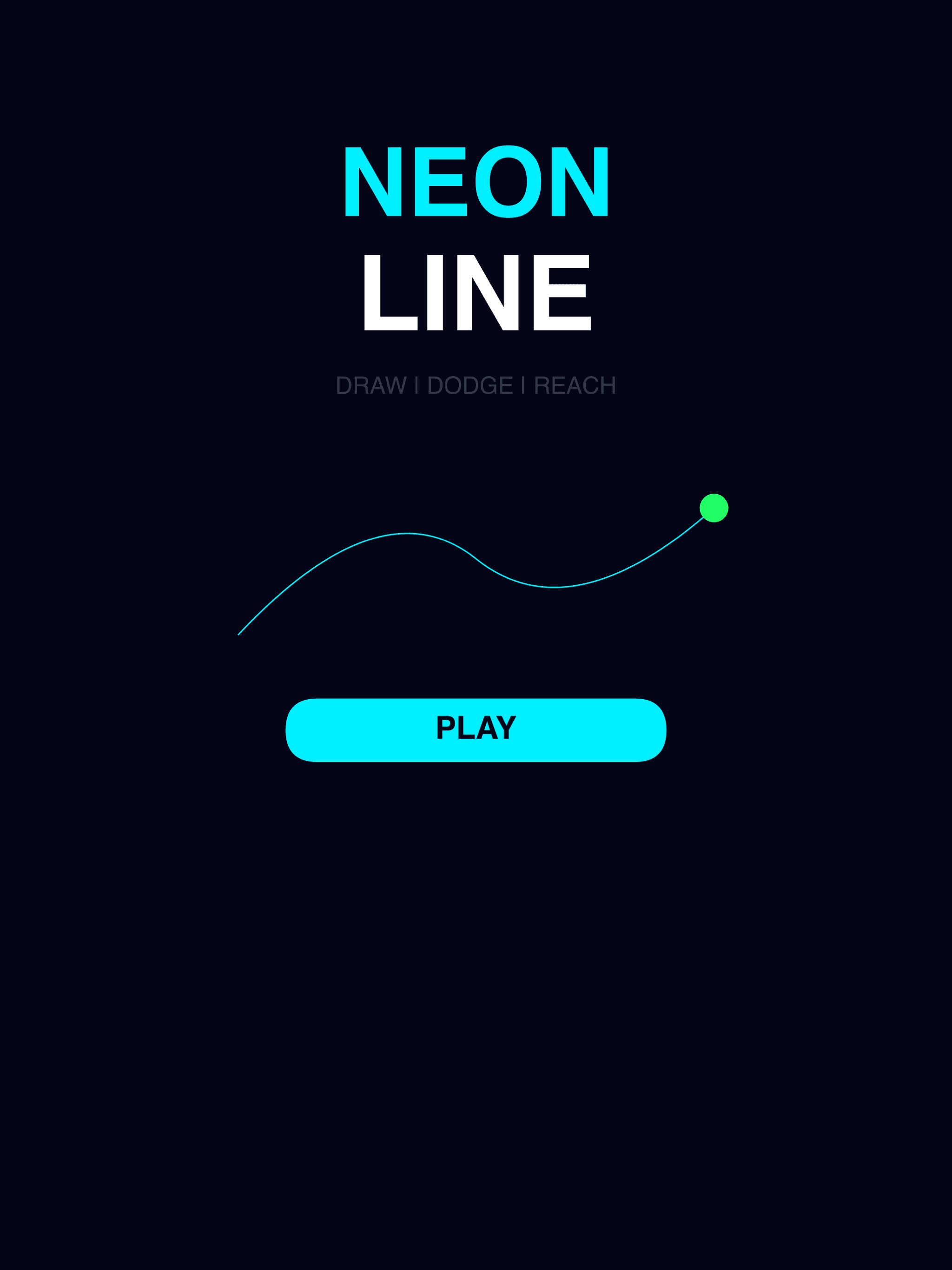 Neon Line iPad screenshot 1