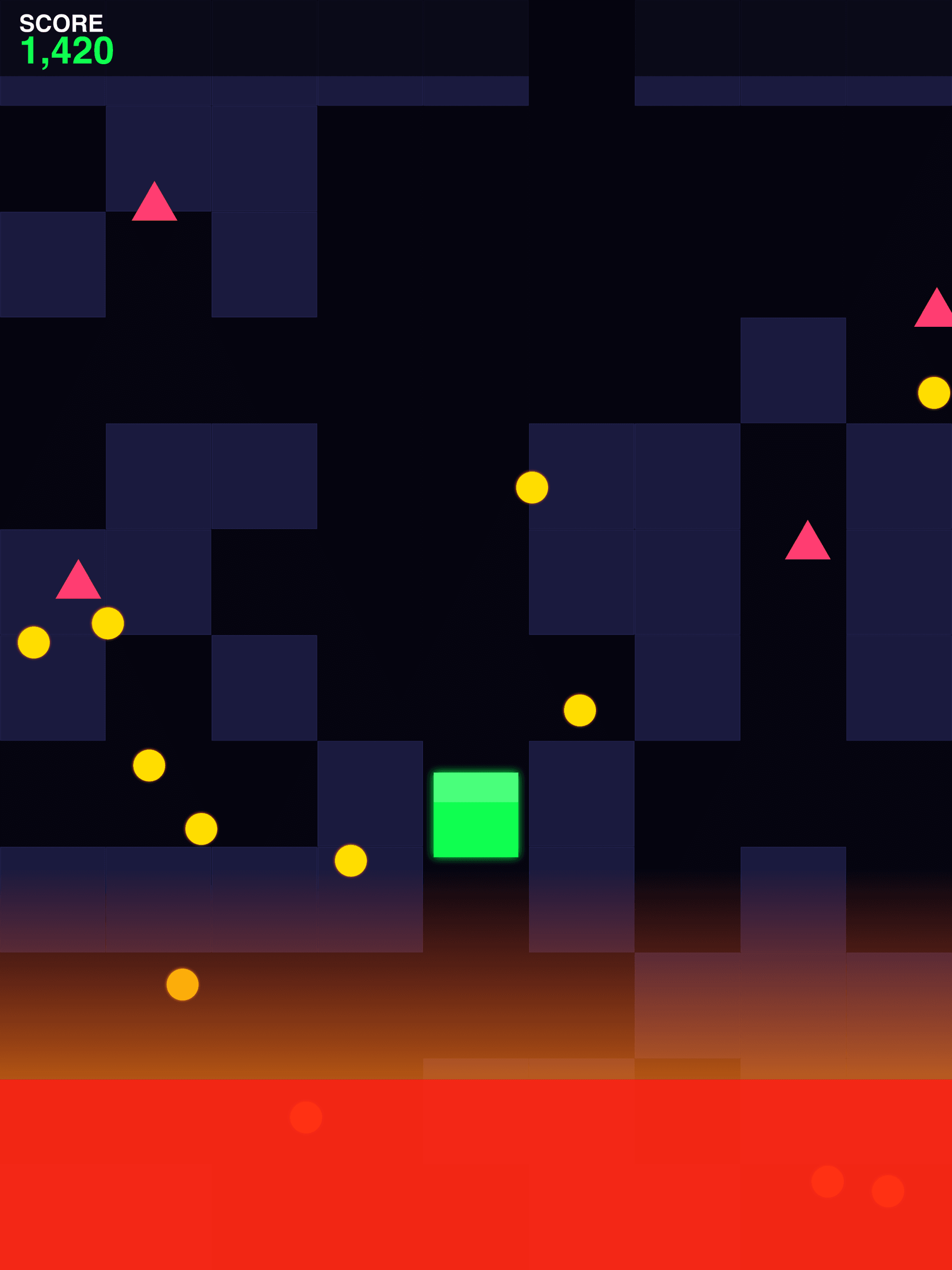 Neon Maze iPad screenshot 2