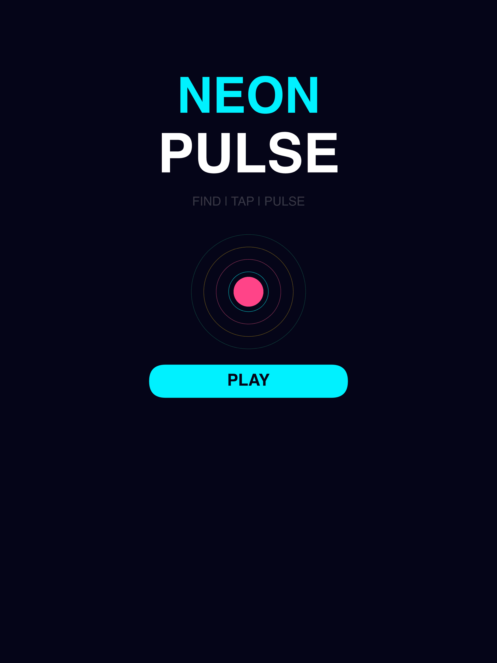 Neon Pulse iPad screenshot 1