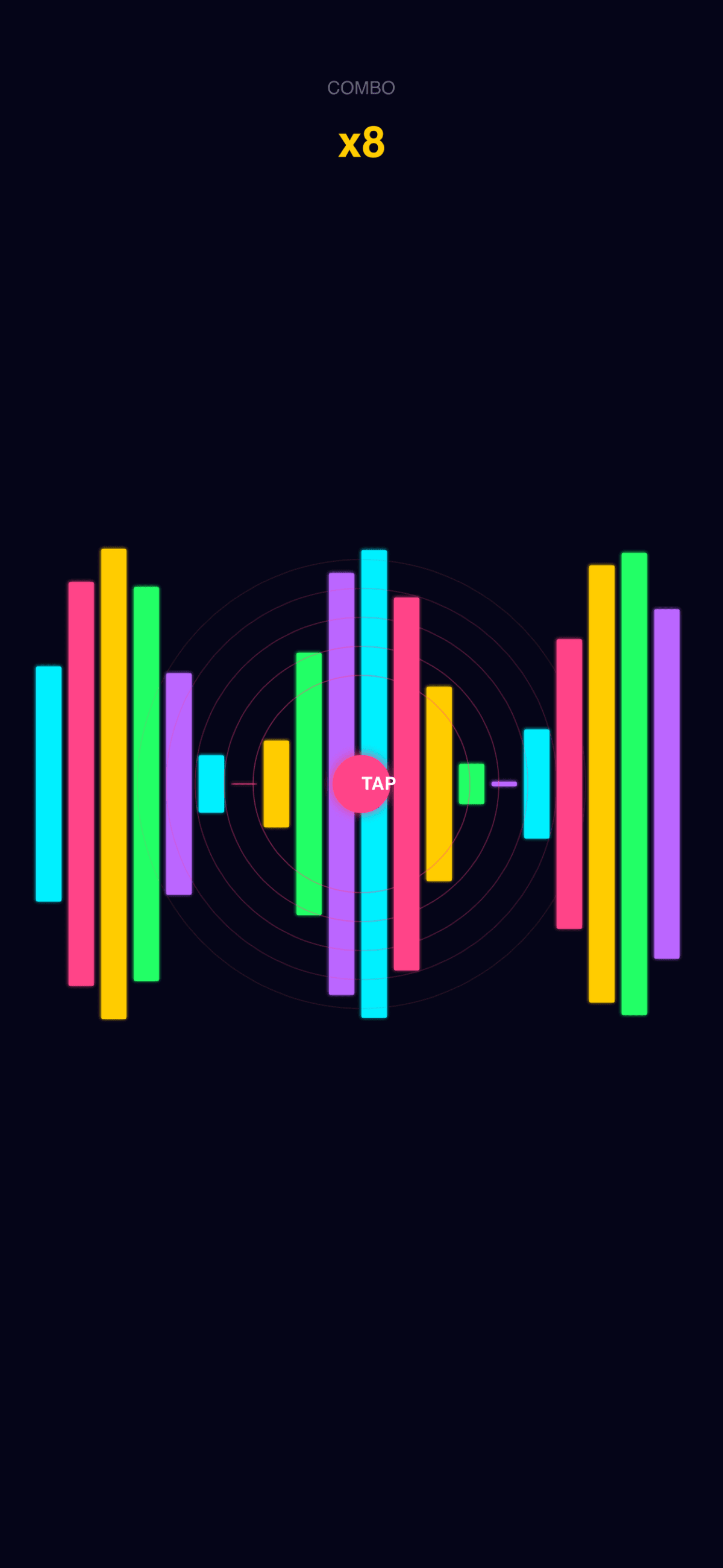 Neon Pulse iPhone screenshot 2