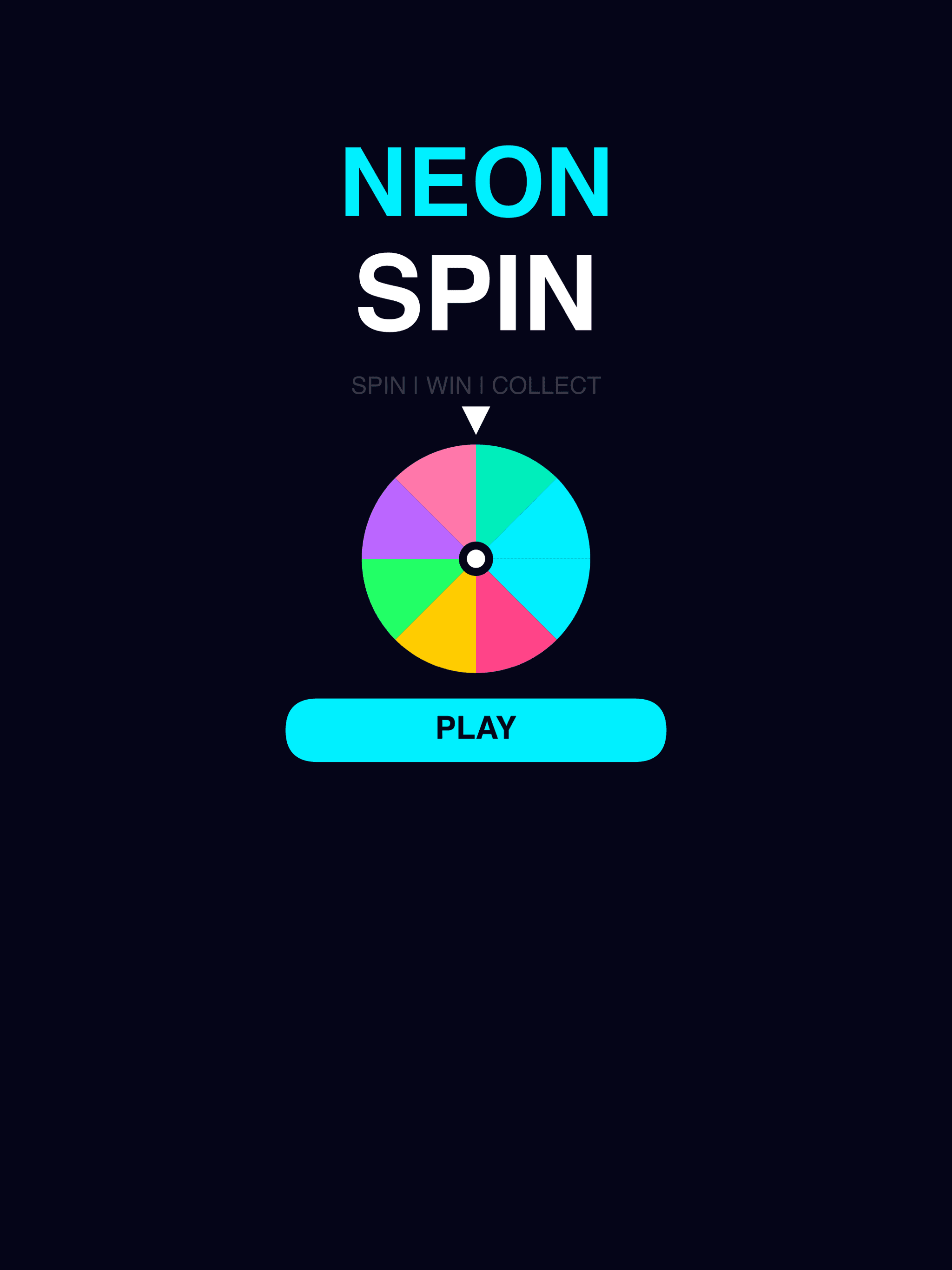 Neon Spin iPad screenshot 1