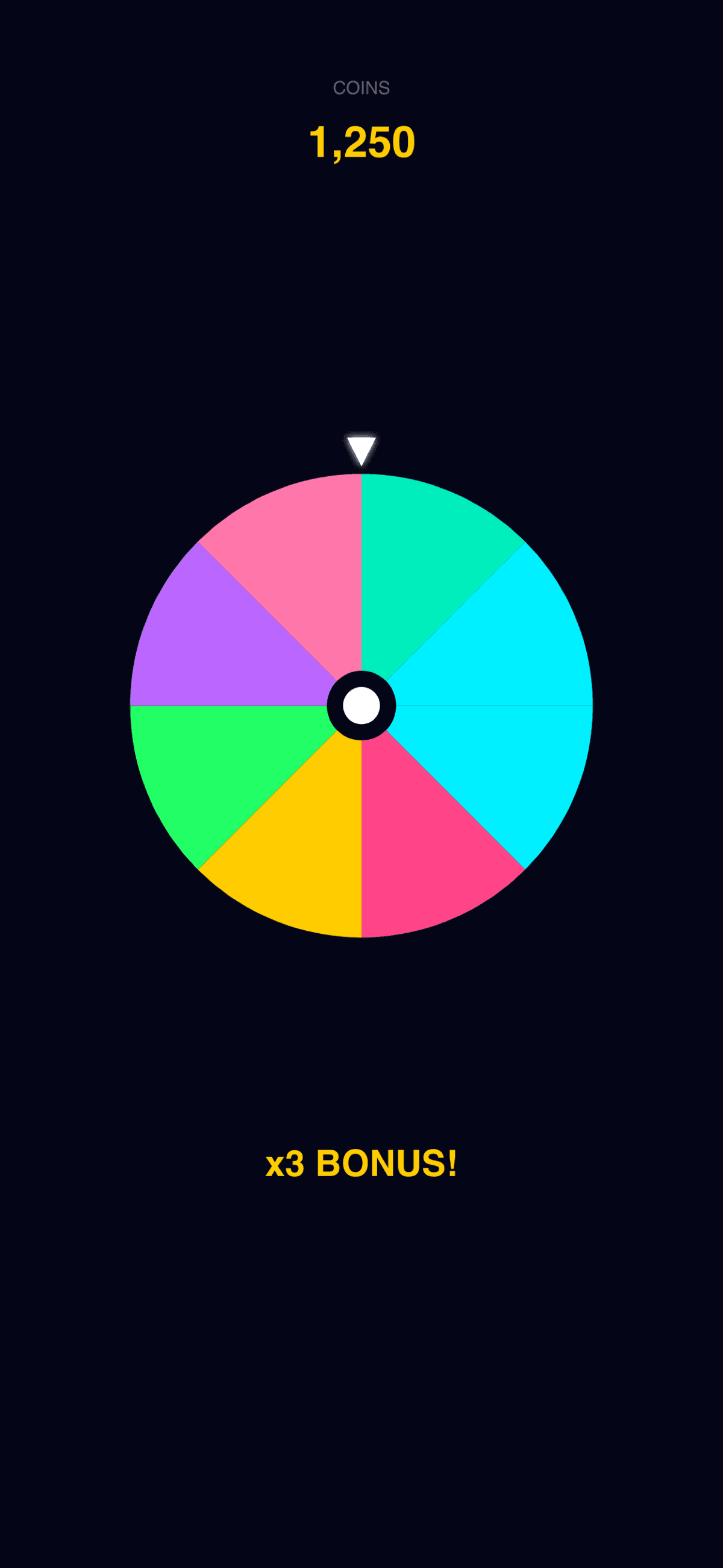Neon Spin iPhone screenshot 2