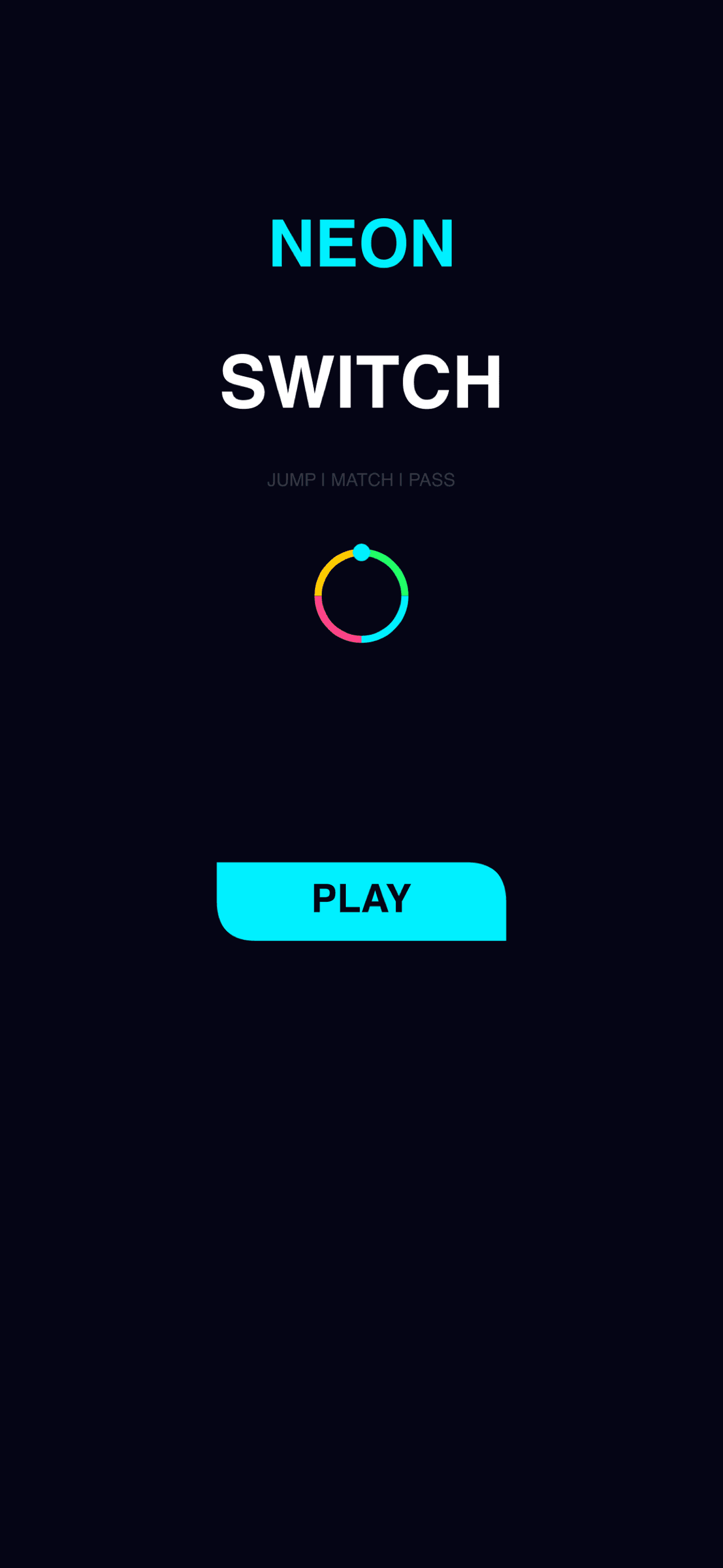 Neon Switch main menu