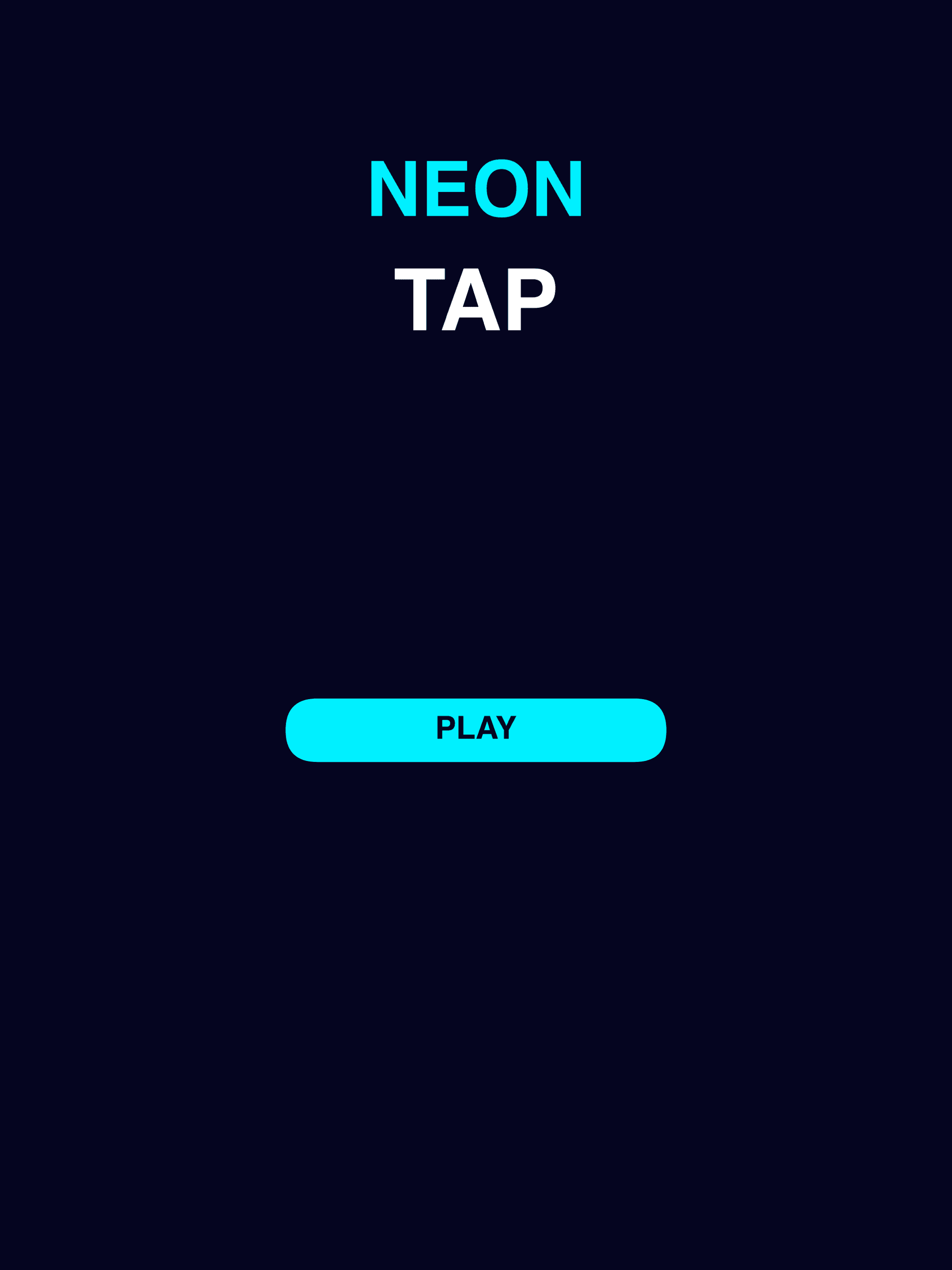 Neon Tap: Color Rush iPad screenshot 1