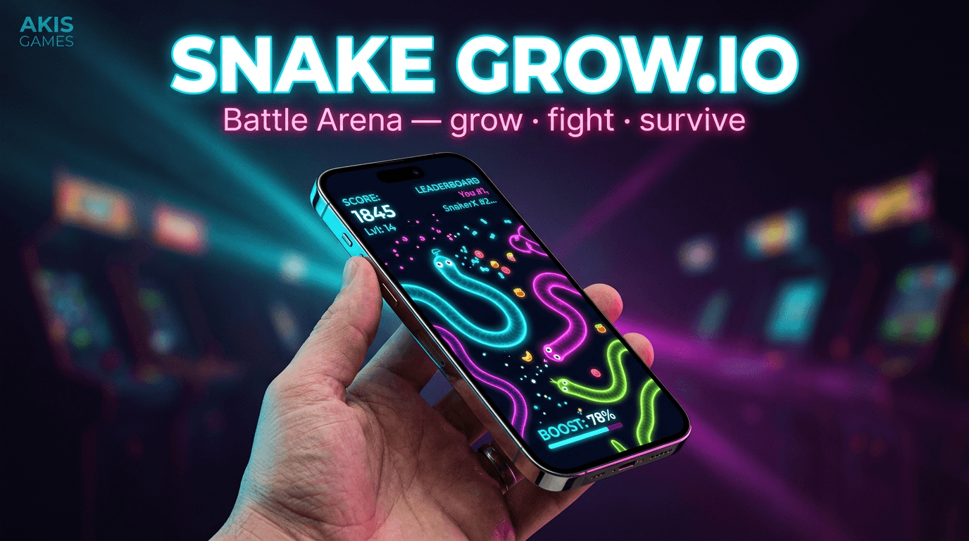 Snake Grow.io: Battle Arena hero art