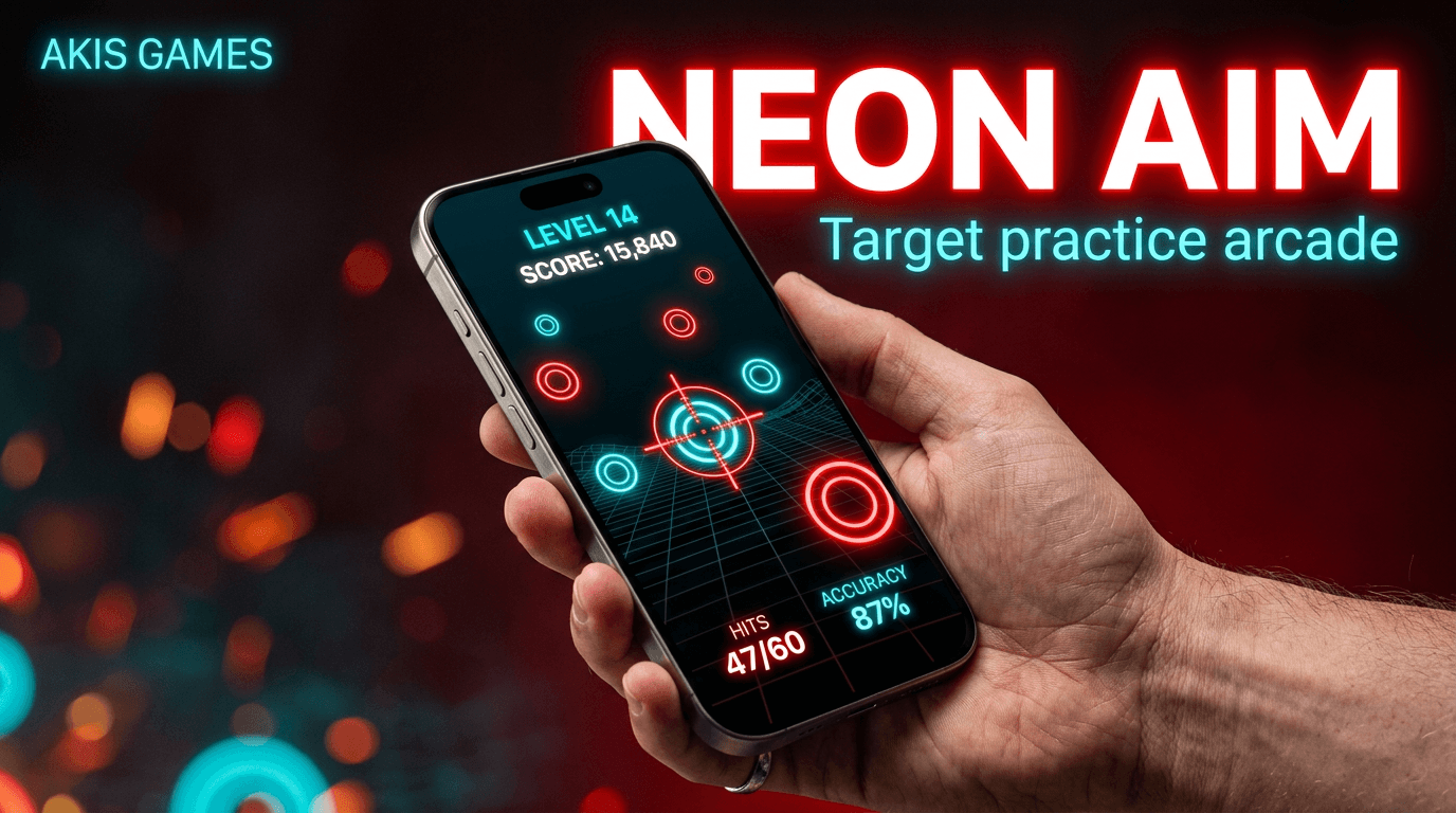 Neon Aim — Target practice arcade