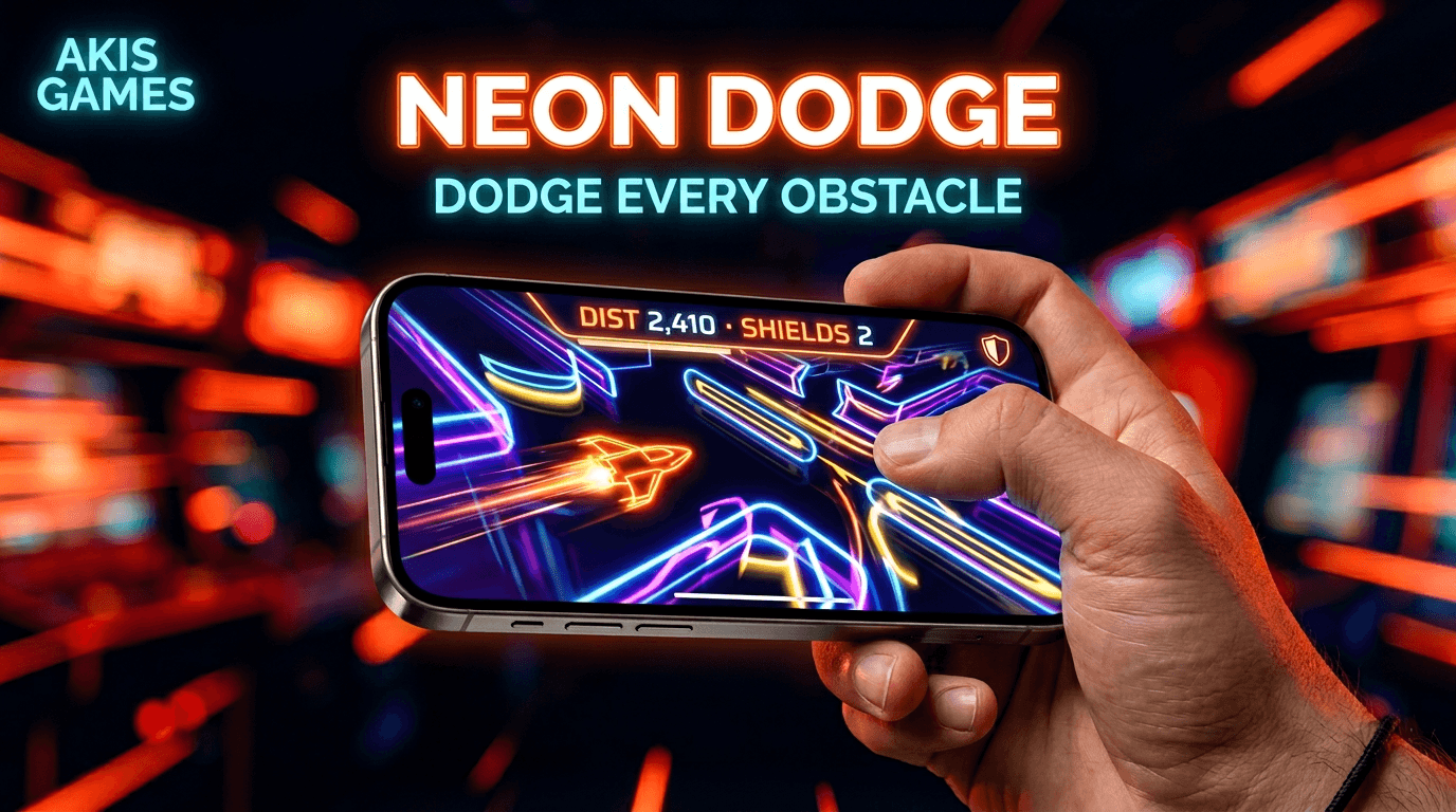 Neon Dodge — Dodge every obstacle