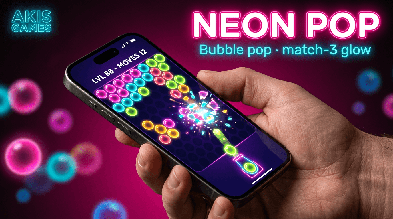 Neon Pop — Bubble pop